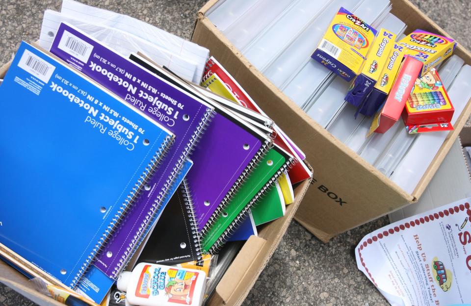Notebooks are a school supply necessity for students.