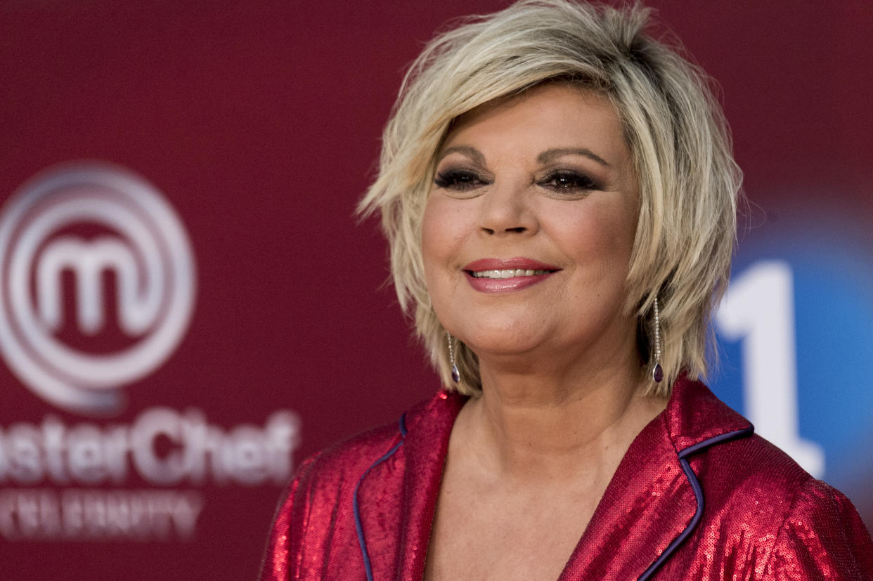 VITORIA-GASTEIZ, SPAIN - SEPTEMBER 03: Terelu Campos attends 'Masterchef Celebrity 6' photocall at Palacio de Congresos Europa during the FesTVal 2021 on September 03, 2021 in Vitoria-Gasteiz, Spain. (Photo by Juan Naharro Gimenez/WireImage)