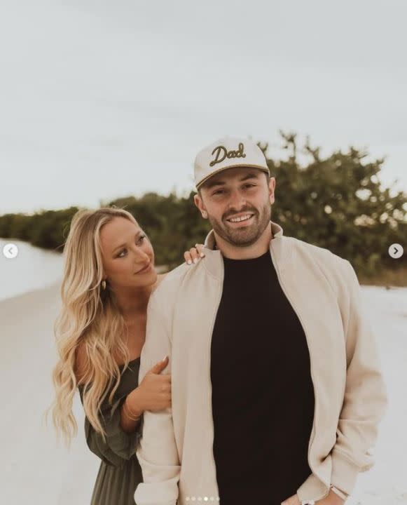 Baker and Emily Mayfield pregnancy announcement