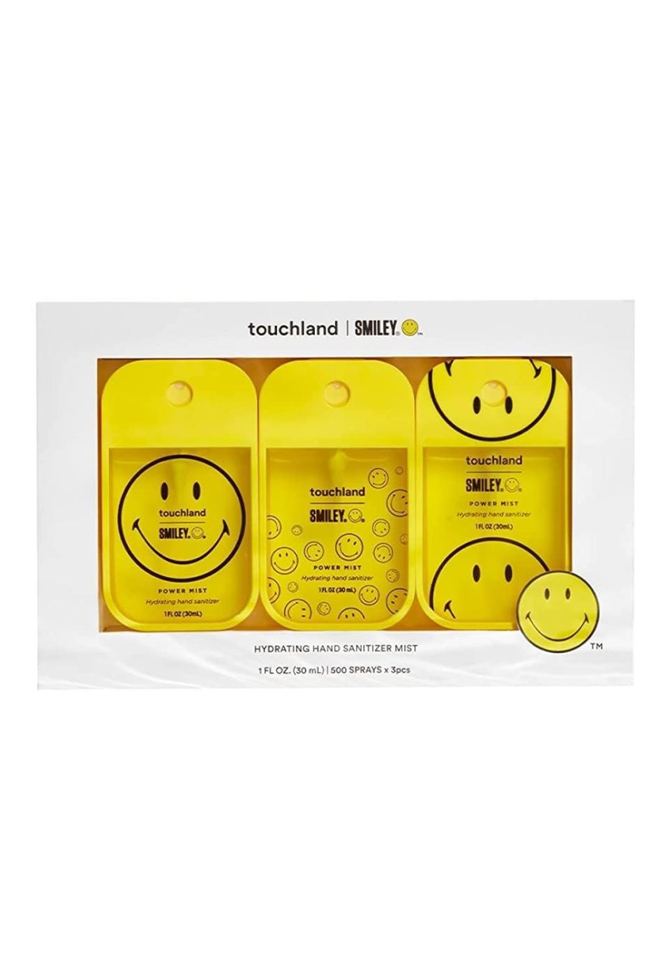 10) x Smiley Hydrating Hand Sanitizer Trio