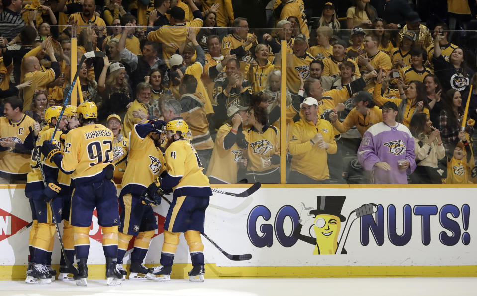 Nashville fans back the Predators on the ice; will they back them in the voting booth? (AP)