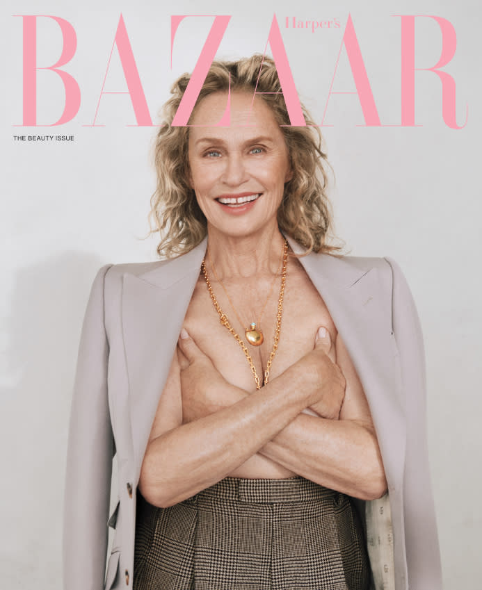 Lauren Hutton - Credit: Cass Bird/Harper's Bazaar.