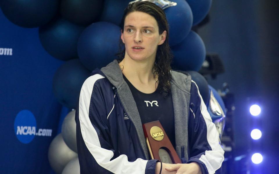 Penn Quakers swimmer Lia Thomas finishes eighth in the 100 free at the NCAA Swimming & Diving Championships at Georgia Tech.