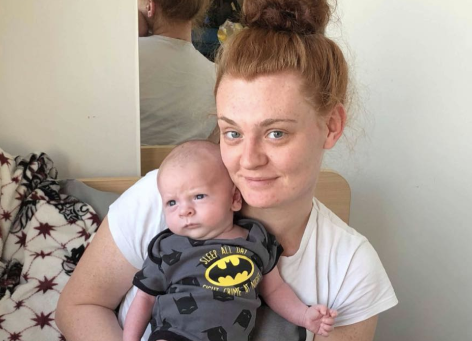 New mom is pleading with guests of newborns to listen to parents’ rules after son is diagnosed with herpes <em>(Photo via Facebook)</em>