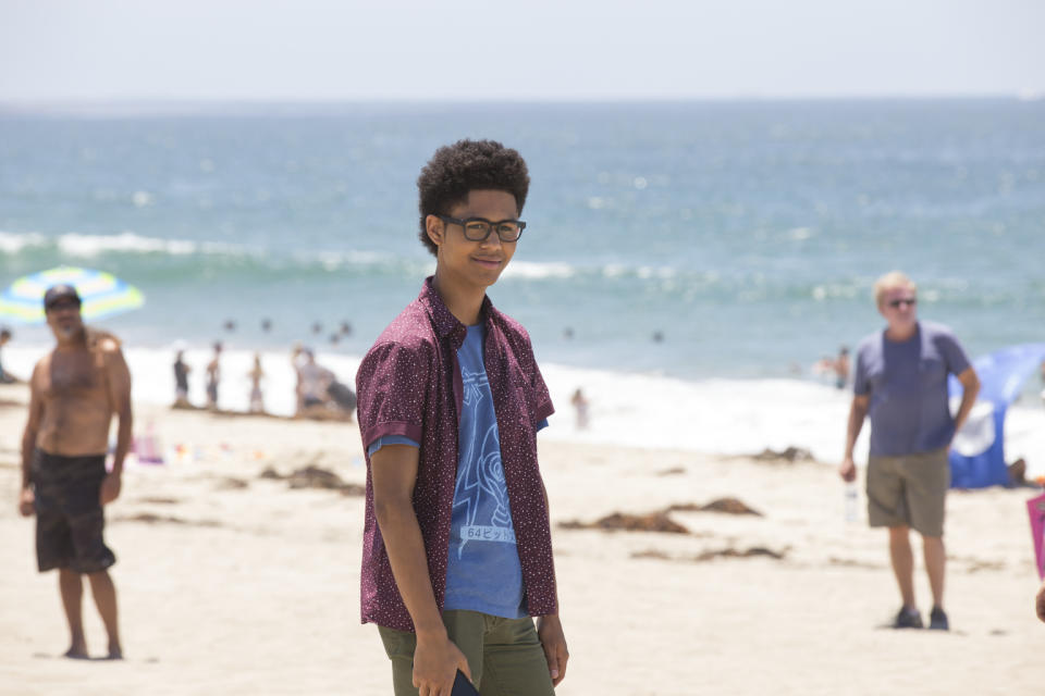 Rhenzy Feliz as Alex in <em>Marvel’s</em> <em>Runaways</em>. (Photo: Paul Sarkis/Hulu)