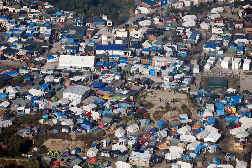 Clearing the ‘jungle’ migrant camp in Calais, France