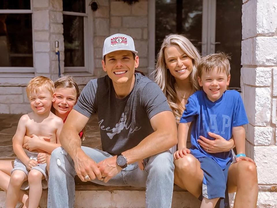 Granger Smith, Amber Smith and children | Granger Smith/Instagram