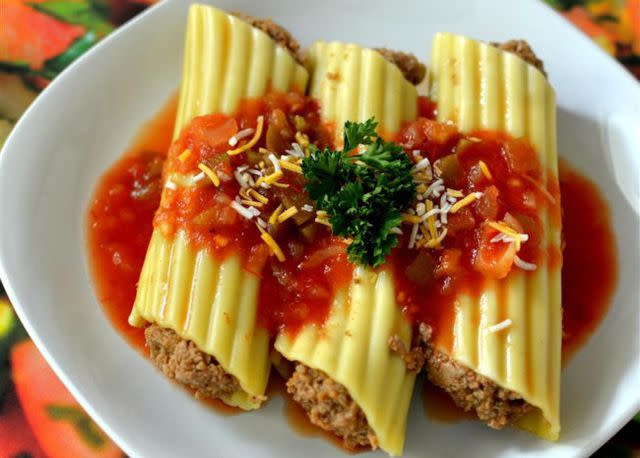 bd.weld Microwave Mexican Manicotti | Photo by bd.weld