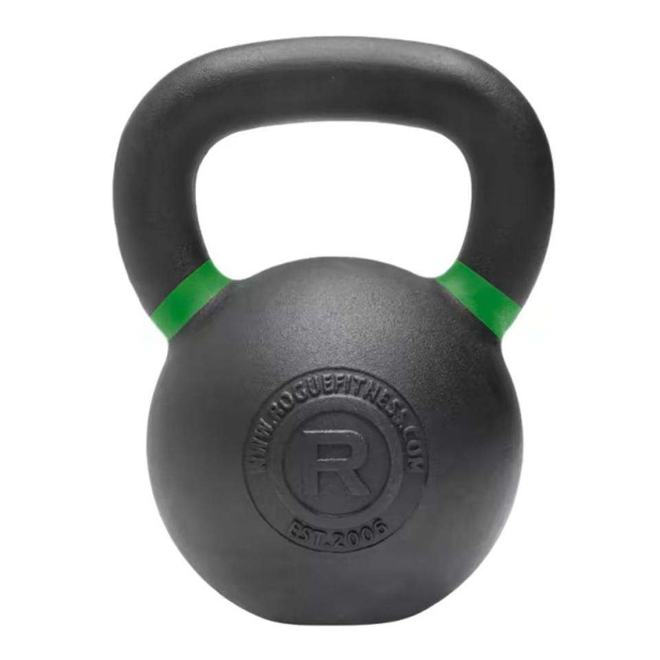 <p><a href="https://www.roguefitness.com/rogue-rubber-coated-kettlebells" rel="nofollow noopener" target="_blank" data-ylk="slk:Shop Now;elm:context_link;itc:0;sec:content-canvas" class="link ">Shop Now</a></p><p>Rubber-Coated Kettlebells</p><p>$120.00</p><p>roguefitness.com</p>