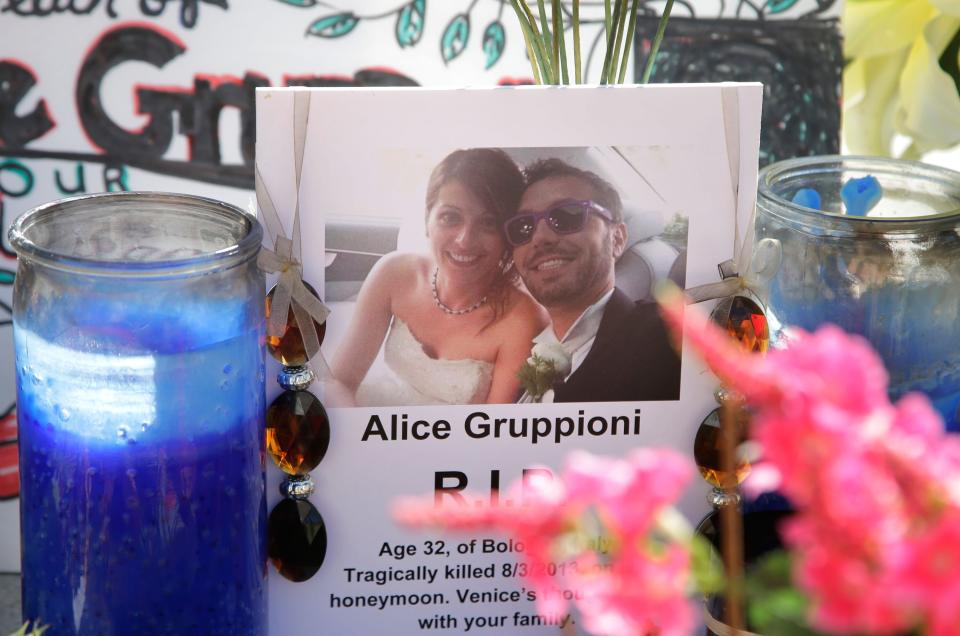 Italian Newlywed Killed on Venice Boardwalk
