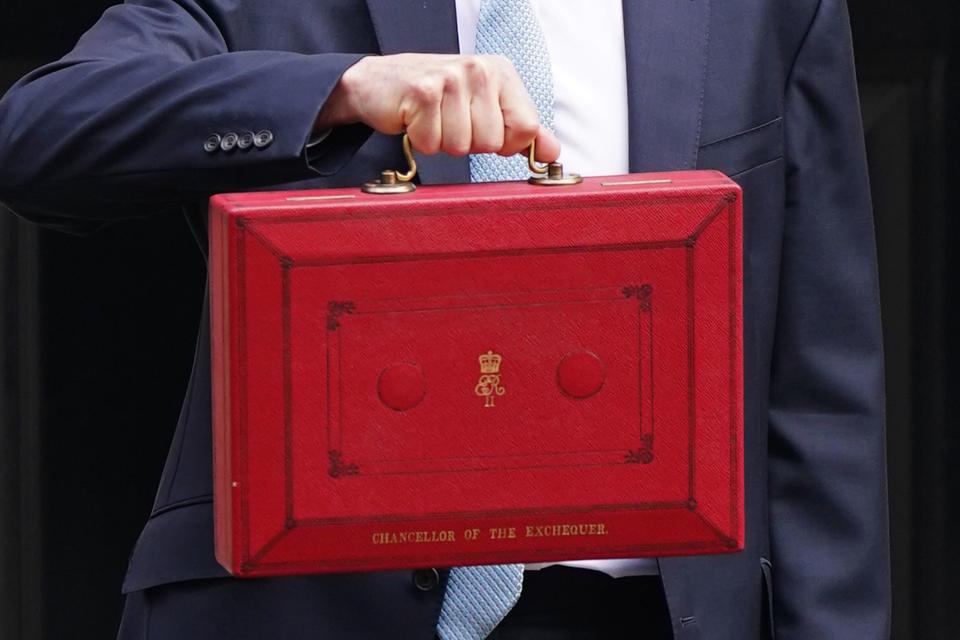 Chancellor of the Exchequer Jeremy Hunt’s red box (James Manning/PA) (PA Wire)