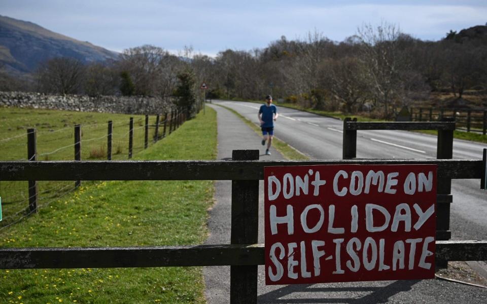 Wales's 'firebreak' will end on November 9 – at the earliest - AFP/OLI SCARFF