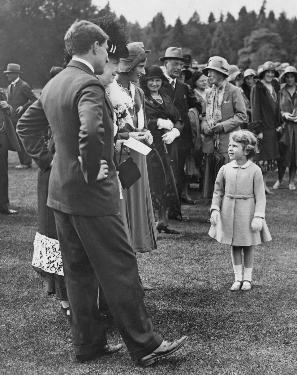 princess elizabeth queen garden party