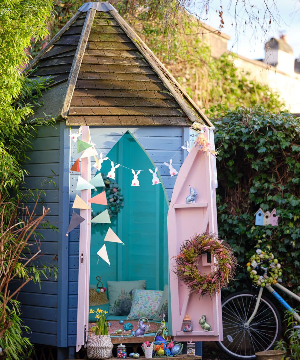 6. Discover your shed’s playful side with tonal pastels