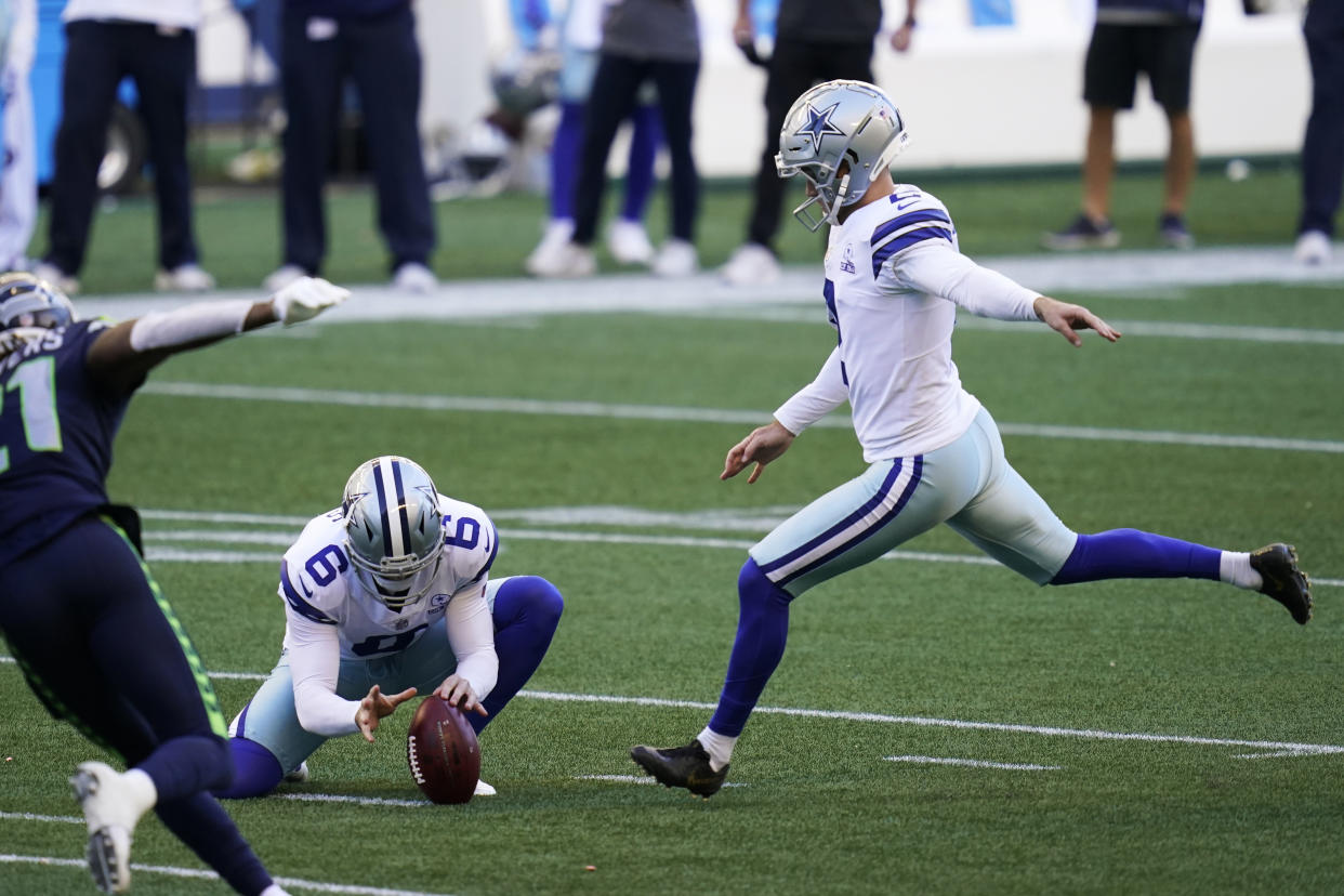 Dallas Cowboys kicker Greg Zuerlein