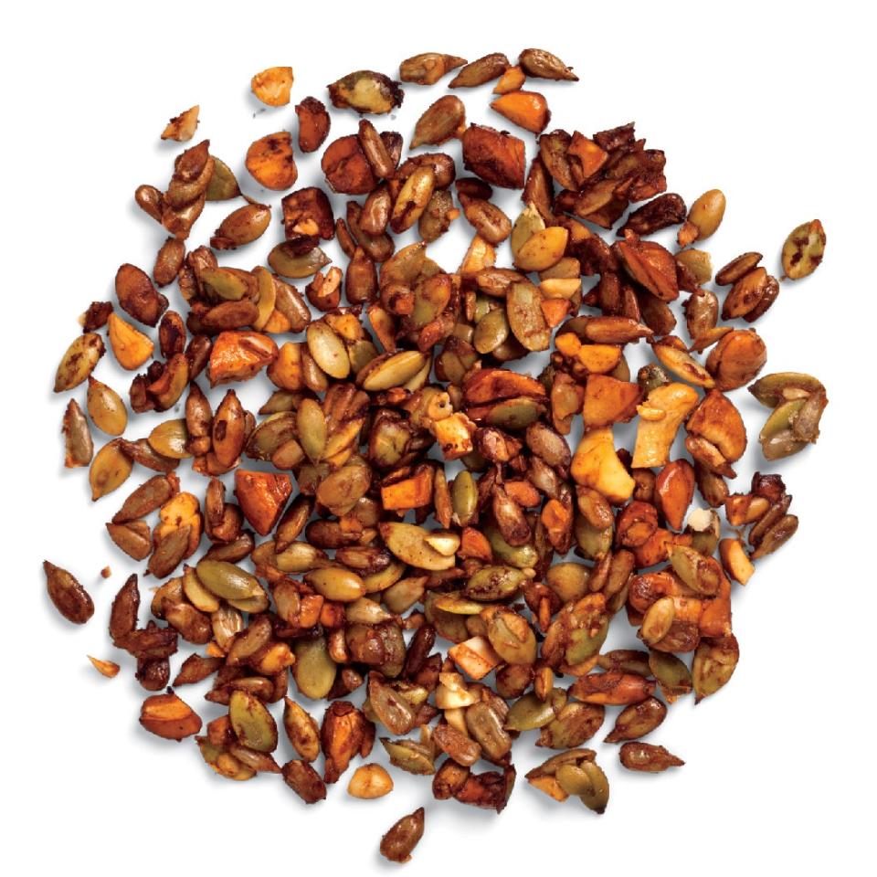 Spiced Pumpkin Seed and Cashew Crunch