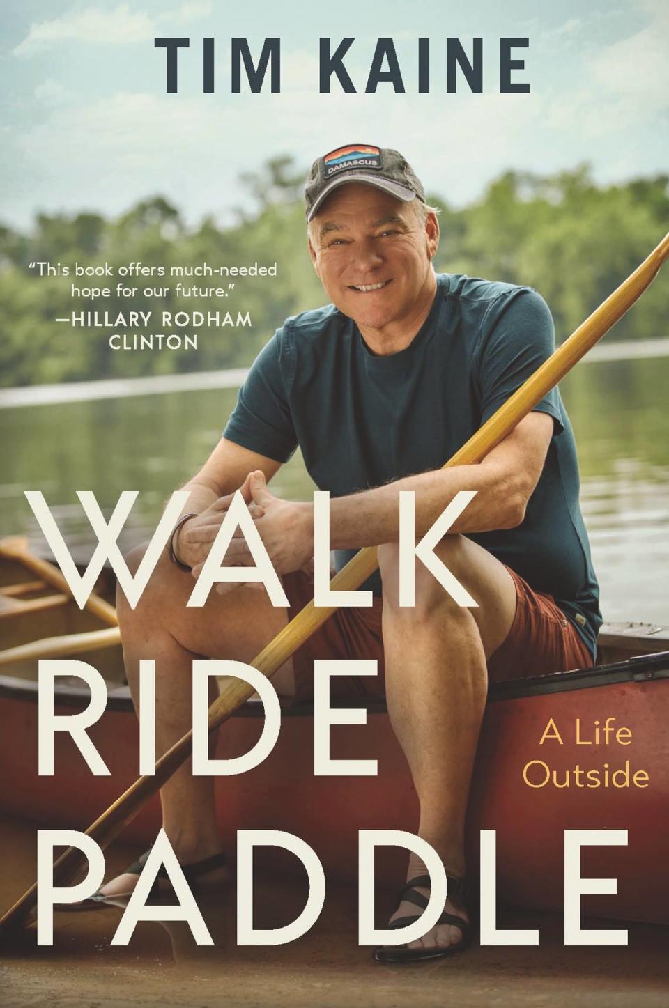“Walk, Ride, Paddle: A Life Outside” is Tim Kaine’s “love letter to Virginia,” but he says he remains a “Kansas City kid.”