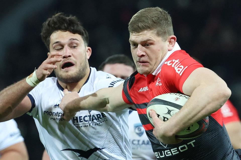 England flanker Jack Willis currently plies his club trade in France with Toulouse (AFP via Getty Images)