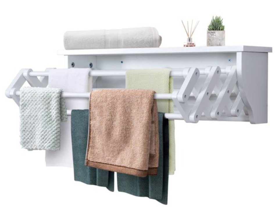 Perfect for bath or laundry room. (Photo: Walmart) 