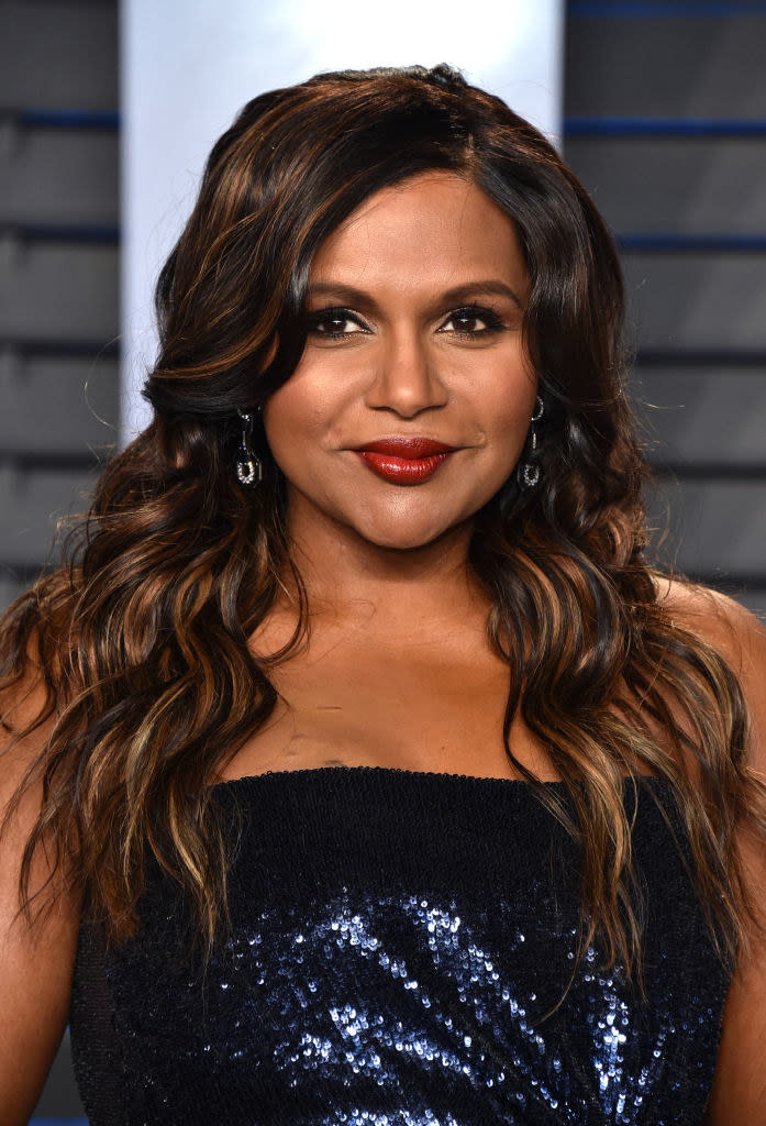 Closeup of Mindy Kaling