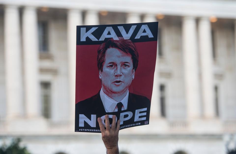 Christine Blasey Ford is accusing Supreme Court nominee Judge Brett Kavanaugh of sexually assaulting her when they were in high school. (Photo: ANDREW CABALLERO-REYNOLDS via Getty Images)