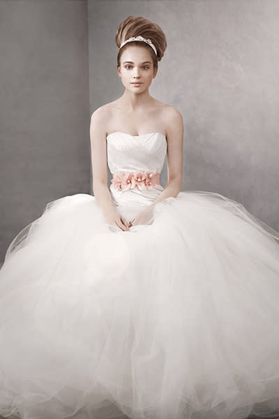 Ballgown style bridal dresses under $800: Top 10 from David's Bridal