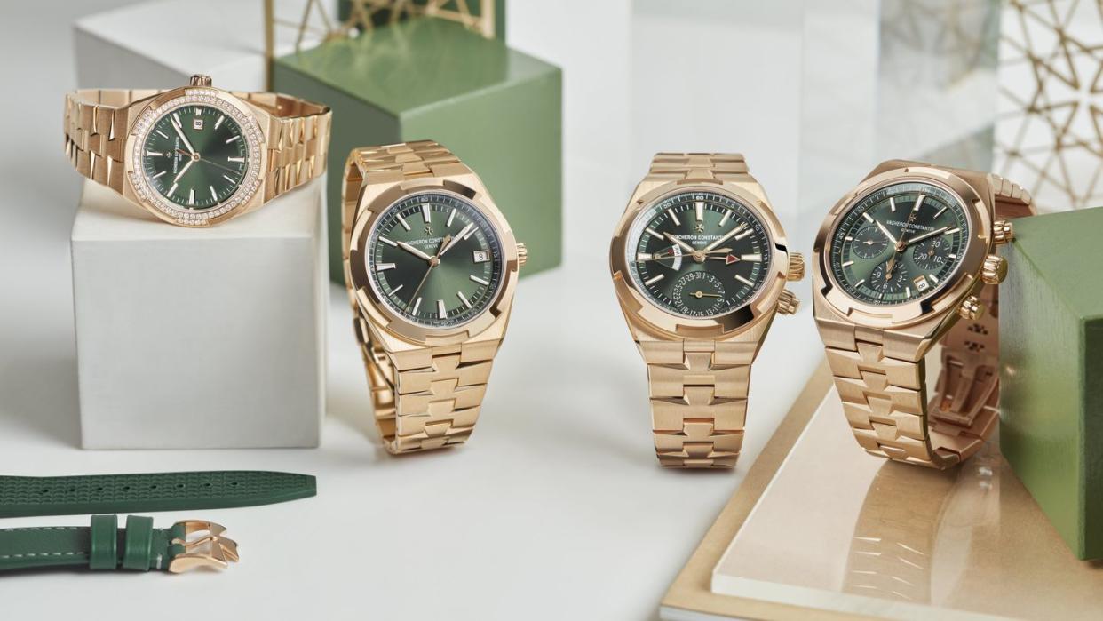 Vacheron Constantin's Green Dial Overseas Watches Are Already Inspiring ...