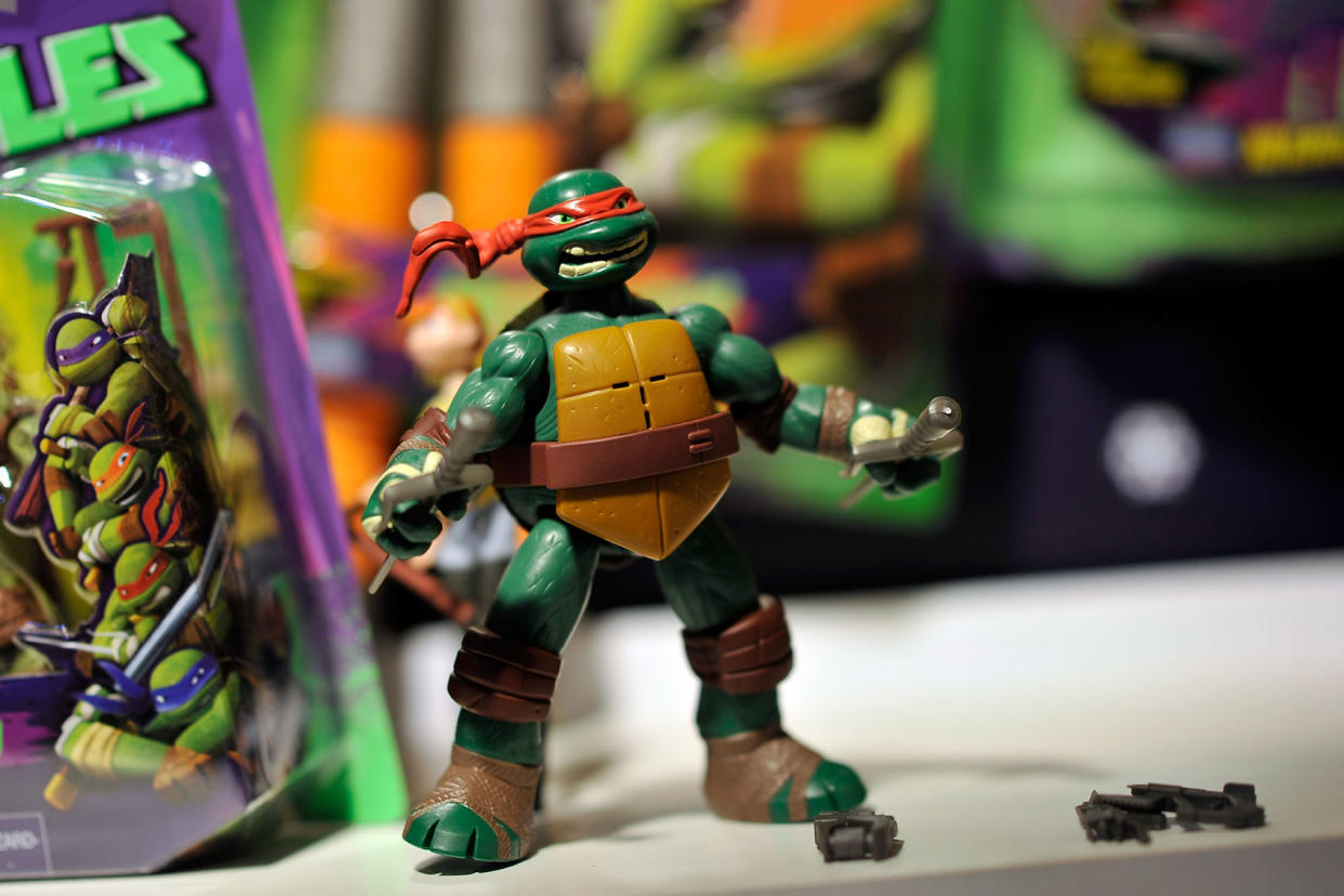 Teenage Mutant Ninja Turtles toy Gareth Cattermole/Getty Images