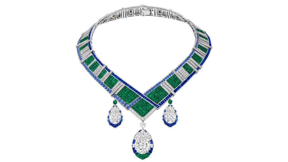 Van Cleef & Arpels Chevron Mystérieux Necklace - Credit: Clara Gaudillere/Van Cleef & Arpels