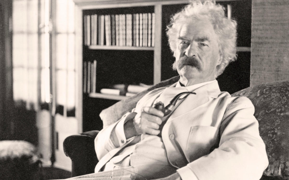 mark twain was very fond of travelling