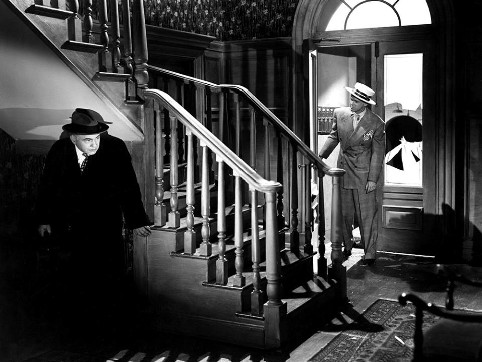 Edward G. Robinson (left) and Dan Duryea in 1945’s Scarlet Street - Credit: Courtesy Everett Collection