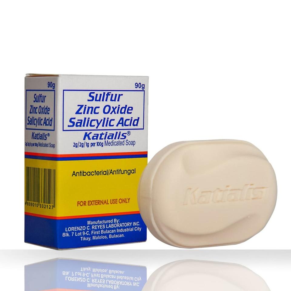 Katialis Sulfur-Zinc Oxide-Salicylic Acid Antibacterial/Antifungal Bar Soap