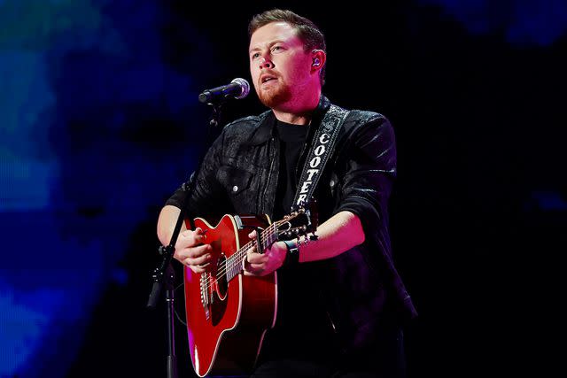 <p>Michael Tran/FilmMagic</p> Scotty McCreery at Moody Center on May 07, 2022 in Austin, Texas.