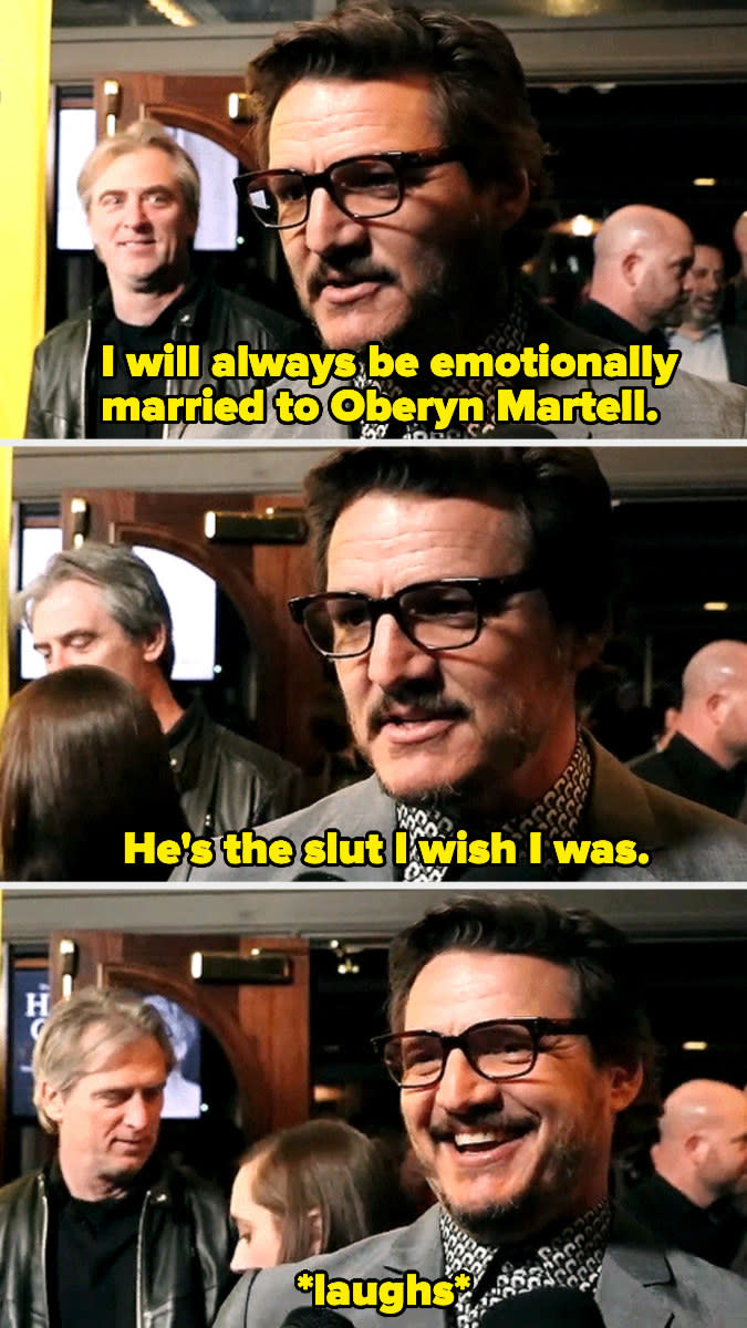 "I will always be emotionally married to Oberyn"