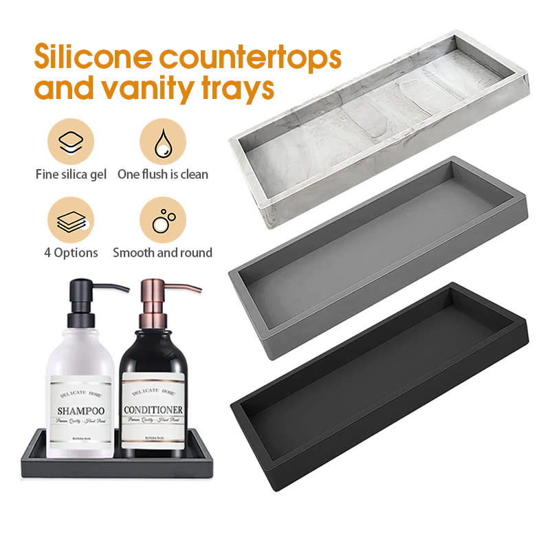 Countertop Soap Dispenser Silicone Tray. (Photo: Lazada SG)