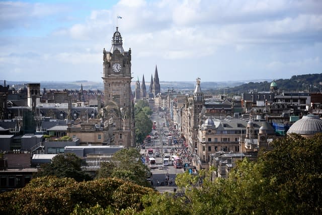 Edinburgh city centre