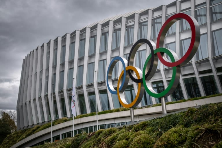 Russian and Belarusian athletes were intitially banned from competing at the Paris Olympics following the 2022 invasion of Ukraine (Fabrice COFFRINI)