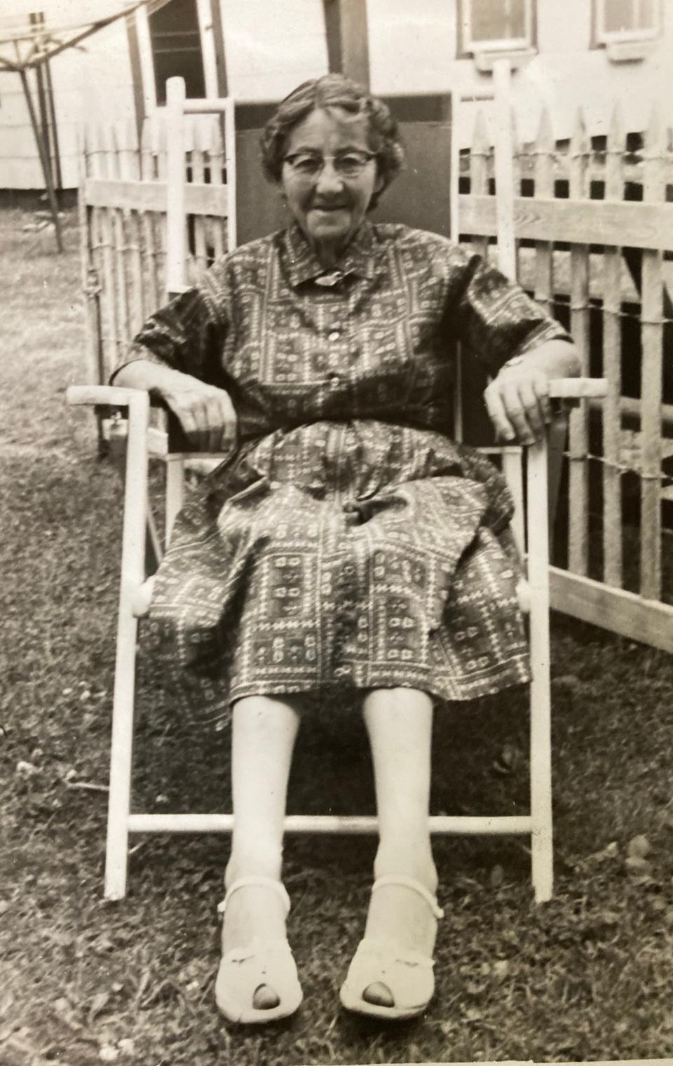 Grandma Mabel Chase always wore a dress - pants were inappropriate.