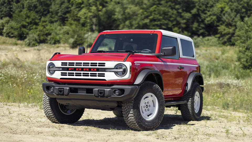 2023 Bronco Heritage Edition - Credit: Ford