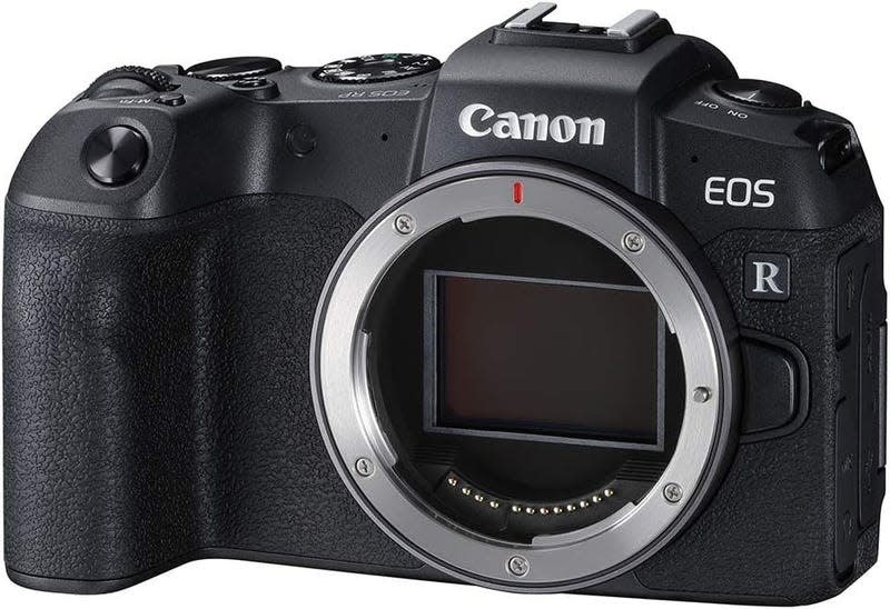 A picture of the Canon Eos RP mirrorless camera