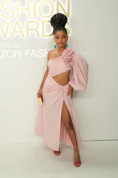 PHOTO: Halle Bailey attends 2022 CFDA Fashion Awards at Cipriani South Street, Nov. 7, 2022, in New York City.  (Sean Zanni/Patrick McMullan via Getty Image)