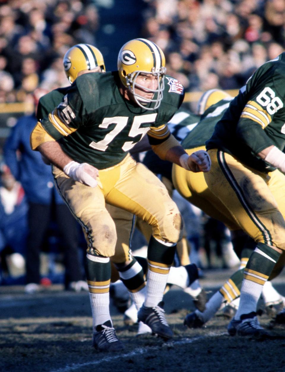 Forrest Gregg was a three-time Super Bowl champion, seven-time First Team All-Pro and played in nine Pro Bowls.