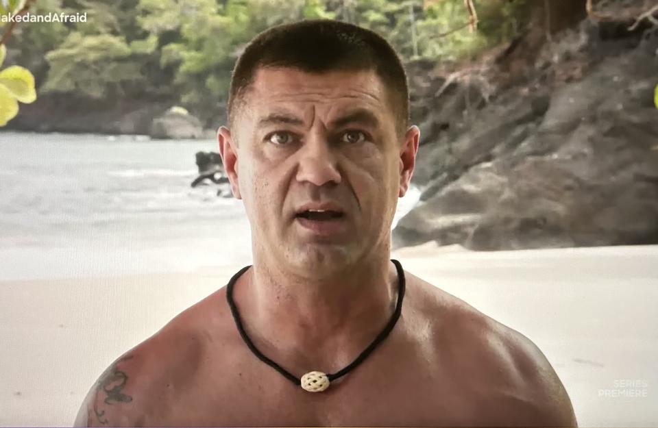 Bulent Gurcan on 'Naked and Afraid: Castaways.'