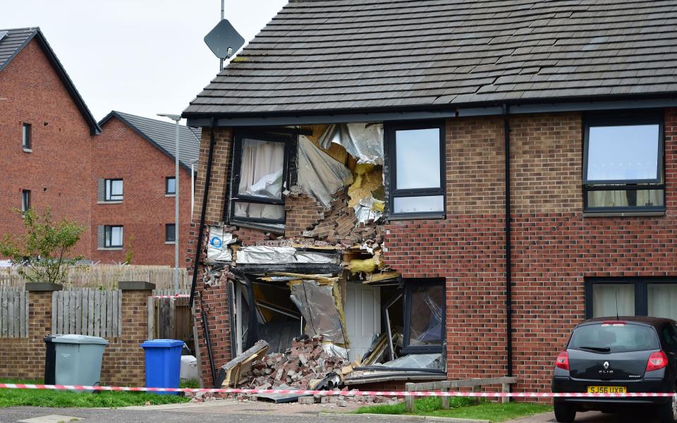 A housing association ended up with a bill totalling £475,000 due to damage and loss of rental income - Daily Record/Mirrorpix