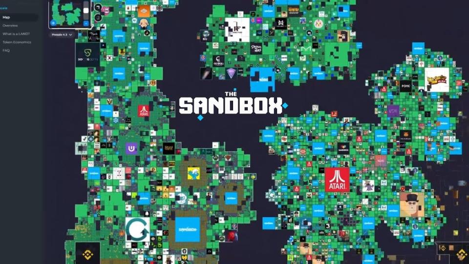 The Sandbox吸引多間大型機構進駐爭相「拿地」