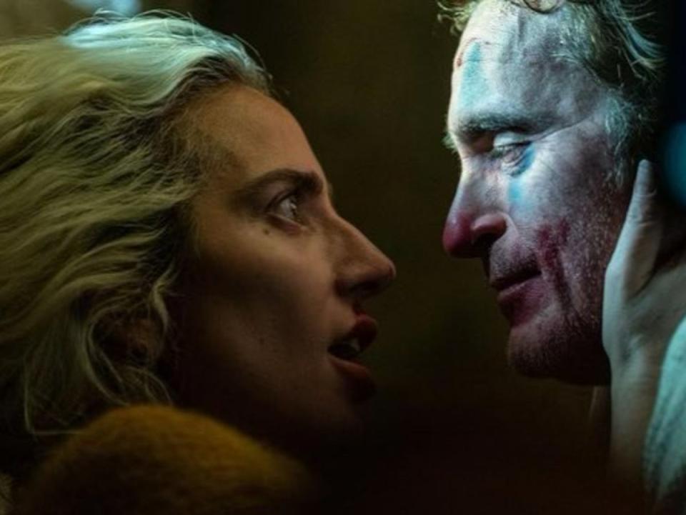 Lady Gaga and Joaquin Phoenix in ‘Joker: Folie à Deux’ (Warner Bros)