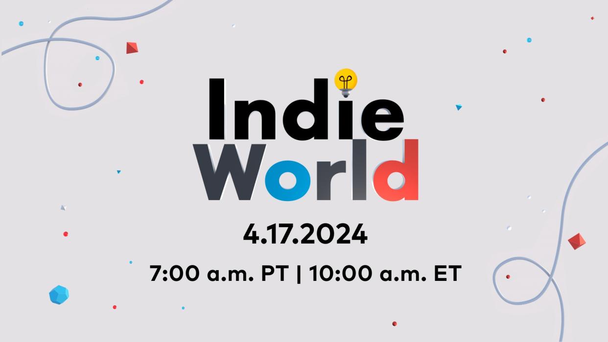  Nintendo Indie World showcase April 2024. 