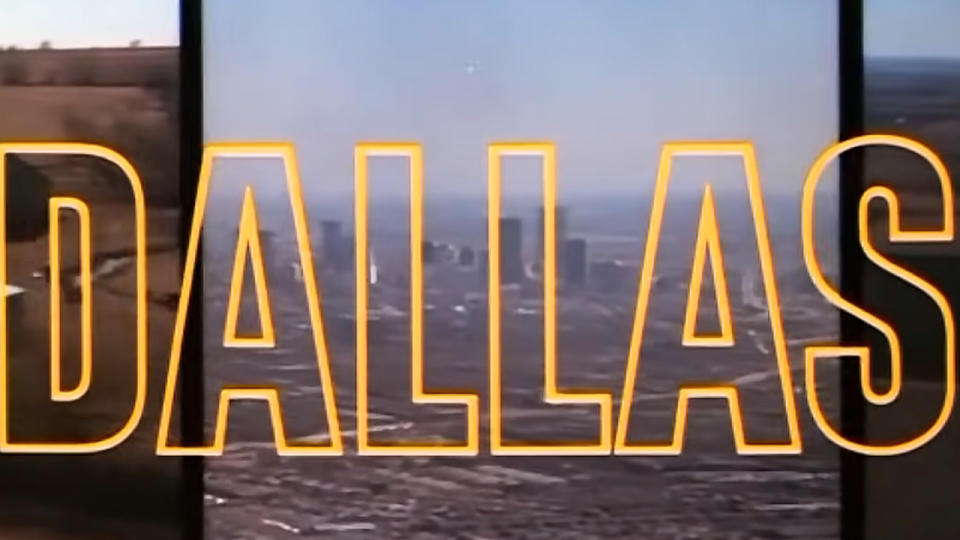 Opening credits to Dallas