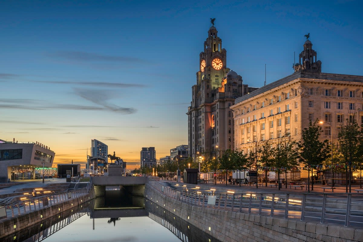 Liverpool’s ‘Three Graces’ on the waterfront (Getty Images/iStockphoto)