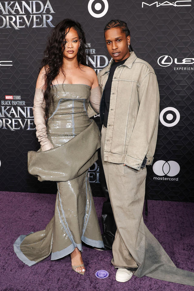 Rihanna & A$AP Rocky's Outfits Are Couple Goals To The Extreme